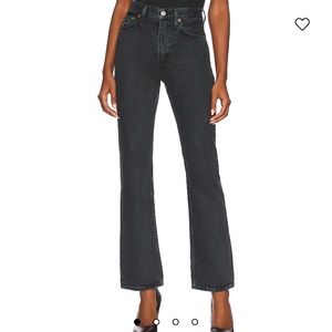 AGOLDE High Rise Vintage Boot in Percolate